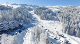 Jahorina: Pogled na ski staze