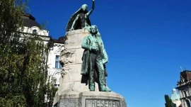 Ljubljana: Spomenik Prešern