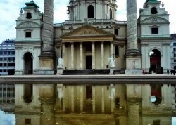 Prvi maj - Beč - Hoteli: Karlova crkva