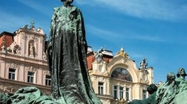 Prag: Spomenik Jan Hus