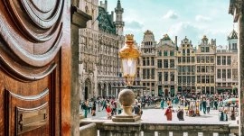Brisel: Pogled na trg