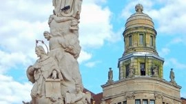 Temišvar: Statua svetog trojstva na trgu slobode
