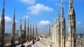 Milano: Na krovu Milanske katedrale