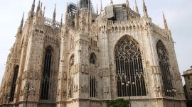 Milano: Milanska katedrala (zadnja strana)