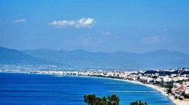 Solun: Agia Triada, plaža u blizini Soluna