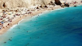 Lefkada: Plaž Egremni