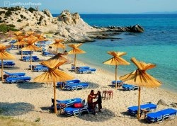 Leto 2024, letovanje - Sitonija - Apartmani: Plaža Armenistis, nedaleko od Sartija