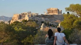 Atina: Pogled sa brda Filoppapos