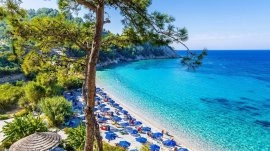 Samos: Plaža