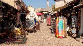 Mostar:  Ulica Kujundžiluk