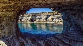 Ayia Napa: Pogled iz Geko pećine