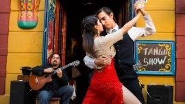 Buenos Aires: Tango u ulici La Boca