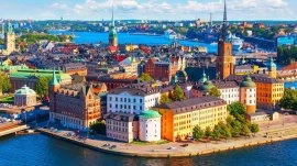 Stokholm: Pogled na stari grad Gamla stan