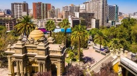 Santiago: Gradski park i brdo Santa Lucia