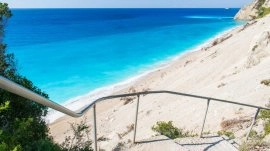 Lefkada: Plaža Egremni