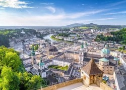Vikend putovanja - Biserna jezera Austrije - Hoteli: Pogled na Salcburg