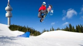 Pamporovo: Snowboarding