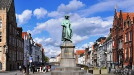 Briž: Statua Jan van Eyckplein