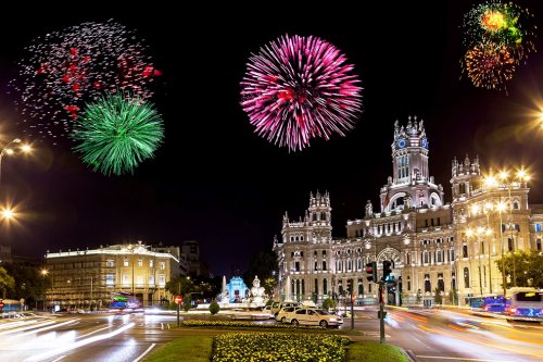 Nova godina 2024 - Madrid - Španija