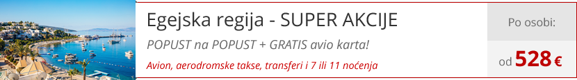 Leto 2025, letovanje - Egejska regija