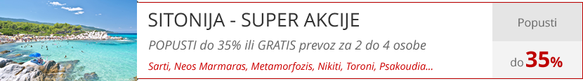 Leto 2025, letovanje - Sitonija
