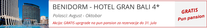 Leto 2025, letovanje - Benidorm - Španija