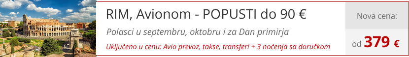 Vikend putovanja - Rim - Italija