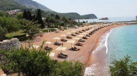 Budva: Plaža Sveti Stefan