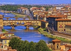 Prvi maj - Toskana i Cinque Terre - Hoteli: Pogled na Ponte Vecchio