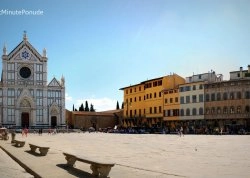 Prvi maj - Toskana i Cinque Terre - Hoteli: Crkva i trg Santa Croce