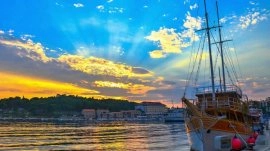 Makarska: Zalazak sunca