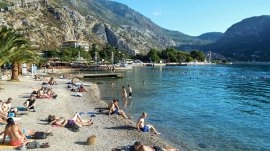 Kotor: Plaža