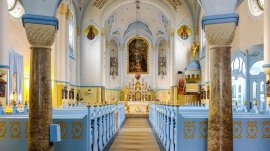 Bratislava: Unutrašnjost crkve Svete Elizabete