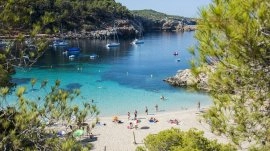 Ibica: Plaža Cala Salada