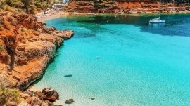 Ibica: Plaža Cala Salada