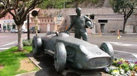 Monte Karlo: Statua Juan Manuel Fangio