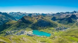 Tignes: Jezero