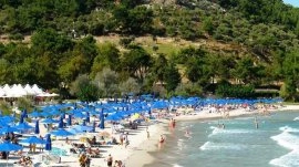 Tasos: Plaža Makriamos