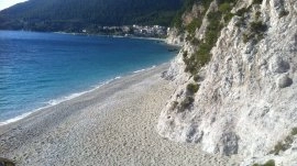 Skopelos: Plaža Hovolo