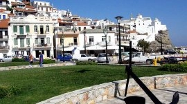 Skopelos: Pogled na grad