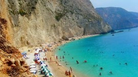 Lefkada: Plaža Egremni