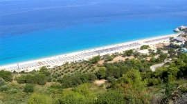 Lefkada: Plaža Katisma