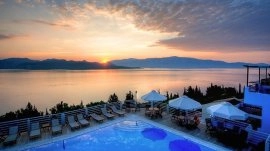 Lefkada: Pogled iz hotela, Nikiana