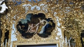 Dvorci Bavarske: Dvorac Herrenchiemsee - Slike plivača Diane  i Venus