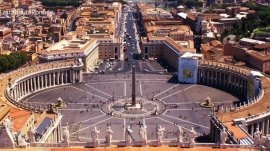 Rim: Trg Svetog Petra u Vatikanu
