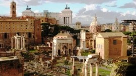 Rim: Pogled na Rimski forum