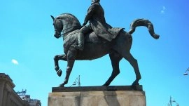 Bukurešt: Statua Kralja Karola l