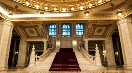 Bukurešt: Unutrašnjost palate parlamenta