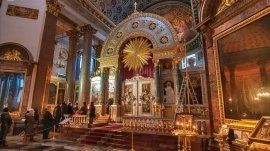 Sankt Peterburg: Unutrašnjost Kazanske crkve