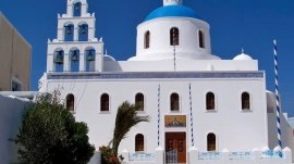 Santorini: Crkva Platsani  Oia